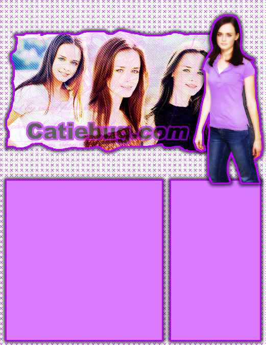 First theme on Catiebug.com, 2005